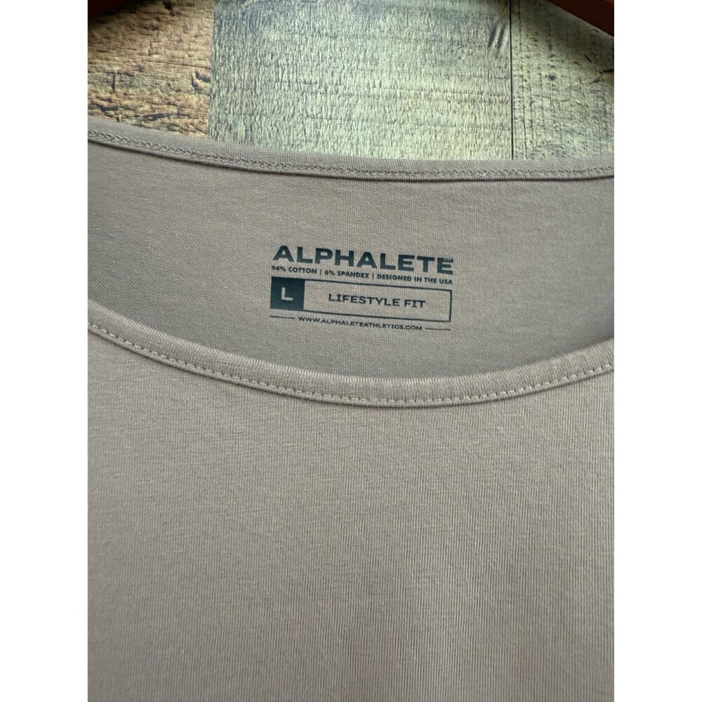 Alphalete Mens Lifestyle Fit Tee Large - Picture 3 of 8
